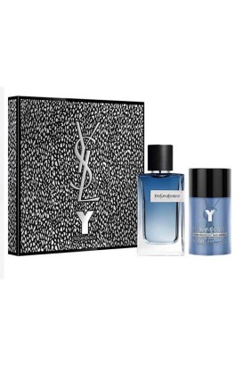 Yves Saint Laurent y Edp Men's Perfume Set of 2 100+75 Ml